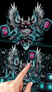 Devil Owl Wings Keyboard Theme screenshot 0