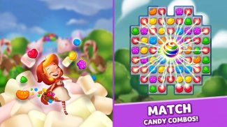 Lollipop & Marshmallow Match3 screenshot 3