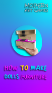 Как сделать Мебель для кукол screenshot 5