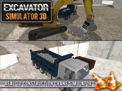 Ekskavatör Vinç Simülatörü 3D screenshot 9