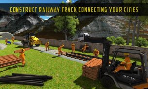 Train Station Construction Build Railway Simulator screenshot 2