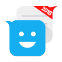 One SMS, MMS - New Emoji, Sticker GIF Icon