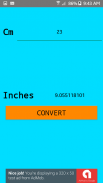 Unit Converter(Cm and Inches) screenshot 1