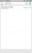 Notepad Pro screenshot 1