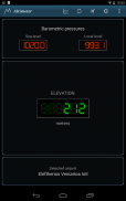 Barometer and Altimeter screenshot 2