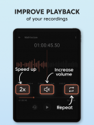 Dictafoon Plus: Spraakrecorder screenshot 12