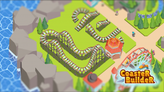 Coaster Builder: Roller Coaster 3D Puzzle Game screenshot 7