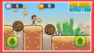 Zzy Run - Hero Desert Adventure screenshot 0