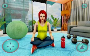 Pregnant Mother Simulator: Pregnancy Life Games 3D screenshot 0