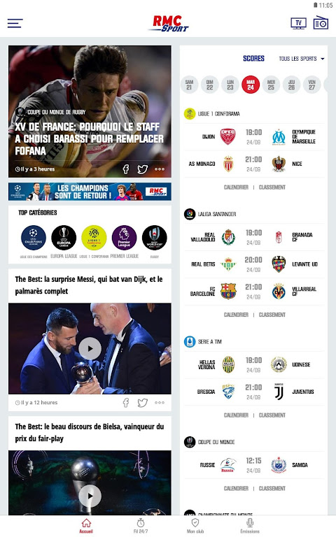 RMC Sport News, foot & ufc APK (Android App) - Baixar Grátis