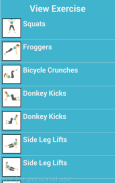 Abdominales y piernas entrenamiento screenshot 4