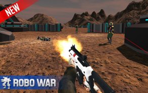 Robot Gun Shooting Games War screenshot 18