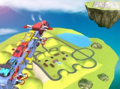 Car Transporter Flying Game 3D screenshot 10