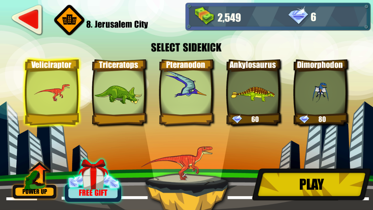 Baixar & jogar Dinosaurs Terrorising the City no PC & Mac (Emulador)