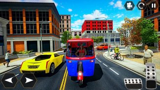 Tuk tuk Chingchi Rickshaw: City Rickshaw driver screenshot 1