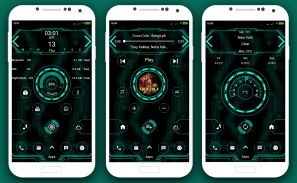 Hi-tech snappy launcher -theme screenshot 4
