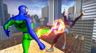 Ninja hero spider street game screenshot 1