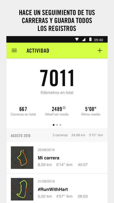 su Persona a cargo Embrión Nike Run Club - Descargar APK para Android | Aptoide