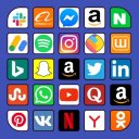 Snowzo : All Social Media Apps