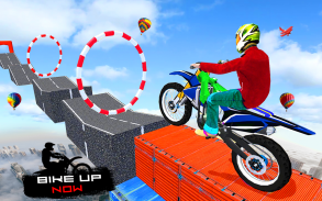 Mega Ramp Bike Impossible Stunt Race screenshot 3