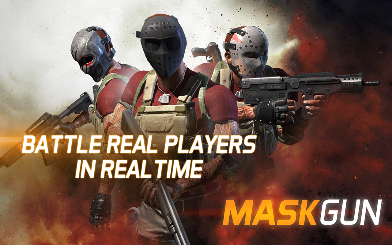 MaskGun Jogo de Tiro FPS versão móvel andróide iOS apk baixar