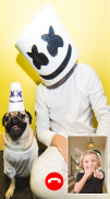 Marshmello DJ Call Video & Chat Sumilator screenshot 2