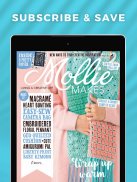 Mollie Makes Magazine - Crochet, Knit, Sew screenshot 1