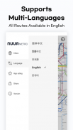 NUUA METRO- Offline Subway Map screenshot 11