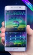 Aurora Lights GO Keyboard Animated Theme screenshot 2