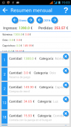Control de gastos diarios screenshot 7