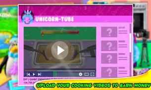 Mr. Fat Unicorn Cooking Game - Giant Food Blogger screenshot 11