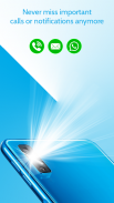 Ultra Flash - Blinking flash Alerts on Call & SMS screenshot 2