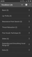 Vocalizzo Lite - Vocal Warm-up screenshot 1
