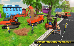 Heavy Excavator Simulator 2018 - Dump Truck Games screenshot 1