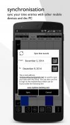 TimeTracker - chronology screenshot 11