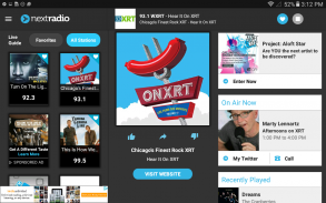 NextRadio - rádio FM Gratuito screenshot 5