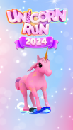 Unicorn Run: Horse Dash Games screenshot 0