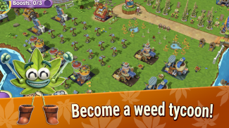 CannaFarm - Juego de Granja de Cannabis screenshot 1