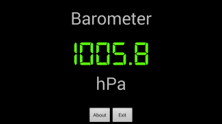 Barometer screenshot 0