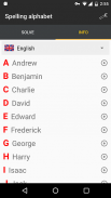 Spelling alphabet screenshot 3