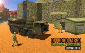 US Offroad Army Truck Mengemudi Kendaraan Darat 3D screenshot 0