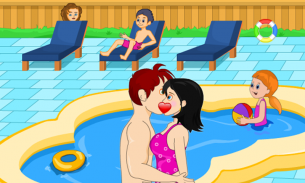 Casual Swimming Pool Kissing screenshot 6