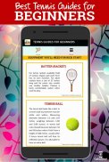 Tennis Guides for Beginners screenshot 5