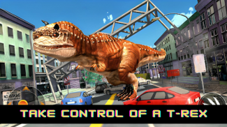 Rampage Dinosaur- Smash City screenshot 5