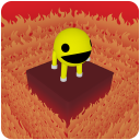 Black Pit Hell Pixel Jumper