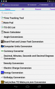 Metric Unit Converter screenshot 2