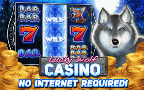 Slots Lucky Wolf Casino VLT screenshot 0