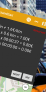 Taxi meter, Mileage Tracker, Work diary : Cabidi screenshot 4