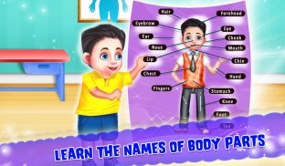 Kids Learning Human Bodyparts screenshot 1