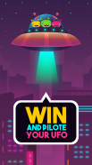 Beam Me Up! Alien chutes and ladders game. screenshot 3